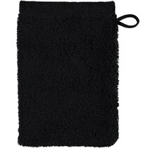 Cawo Lifestyle Uni Washandje Zwart