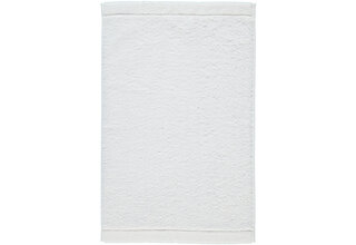 Cawo Lifestyle Uni Guest towel White