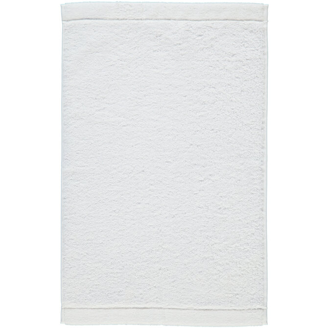 Cawo Lifestyle Uni Guest towel White