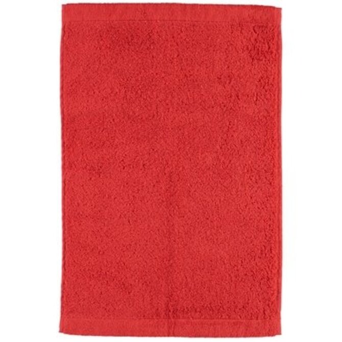 Cawo Lifestyle Uni Guest towel Poppy