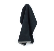 Bunzlau Castle Kitchen Towel Solid Black (essuie-tout noir)