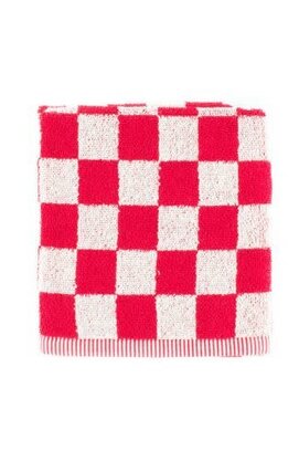 Bunzlau Castle Keukendoek Block Red