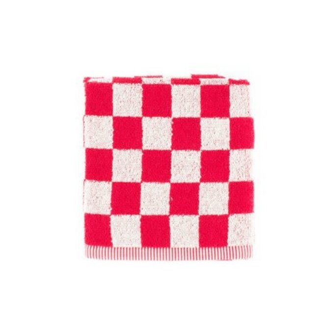 Bunzlau Castle Keukendoek Block Red