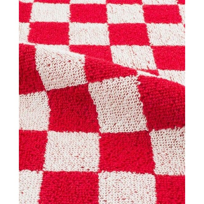 Bunzlau Castle Keukendoek Block Red