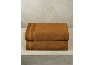 De Witte Lietaer badhanddoek Excellence 70x140 caramel