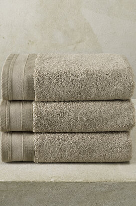 De Witte Lietaer handdoek Excellence 50x100 taupe