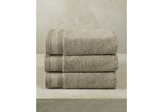 De Witte Lietaer handdoek Excellence 50x100 taupe