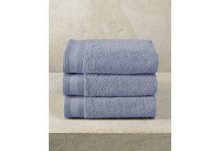 De Witte Lietaer serviette Excellence 50x100 bleu pierre