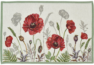 Sander placemat Poppy Meadow 32x48
