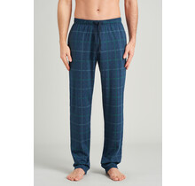 Schiesser Pantalon de pyjama pour hommes 175254 jeansblue