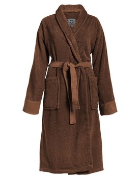 Essenza Connect Organic Uni bathrobe M Leather brown