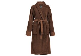 Essenza Connect Organic Uni bathrobe XS Leather brown
