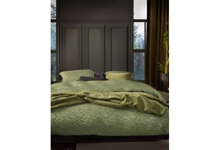 Essenza Belen Dekbedovertrek 200x220+2/60x70 Forest green