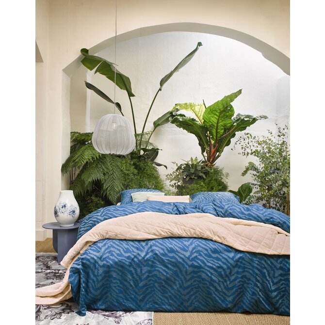 Essenza Belen Dekbedovertrek 260x220+2/60x70 Moonlight blue