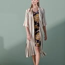 Essenza Essenza Ilona Meryl Kimono M Vanille