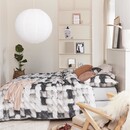 Ariadne at Home Ariadne at Home - Housse de couette Comfort Black White 200 x 200/220 cm