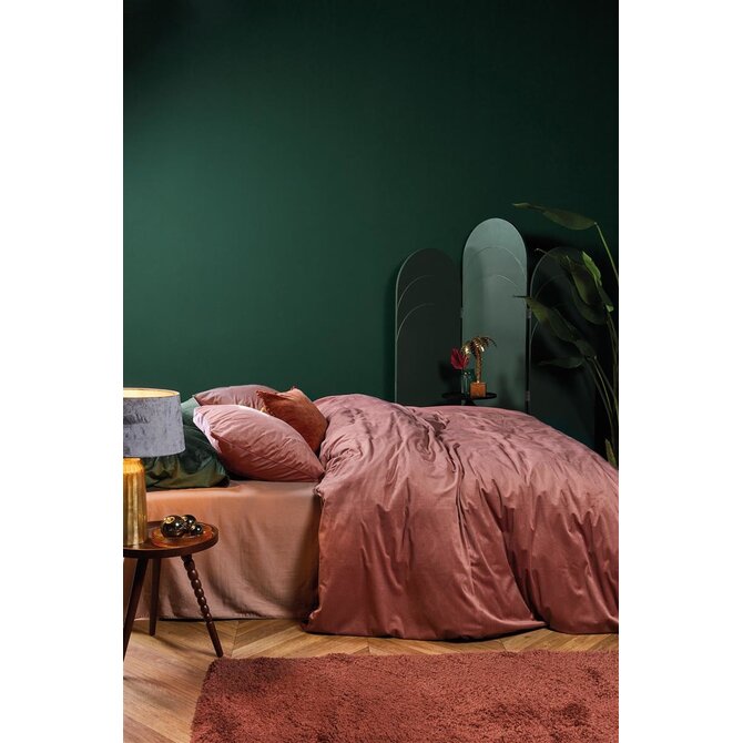 At Home by BeddingHouse Cosy Corduroy Kussensloop - Oker 60 x 70 cm