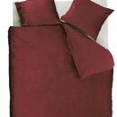 At Home by BeddingHouse Tender Housse de couette - Rouge foncé 200 x 200/220 cm