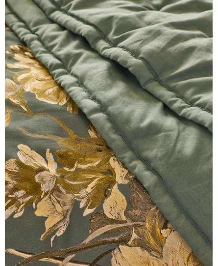 Essenza Ruth quilt Laurel green 220x265