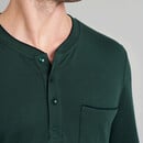 Schiesser Schiesser heren pyjama lang 175640 dark green