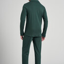 Schiesser Schiesser heren pyjama lang 175638 donkergroen