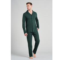 Pyjama homme Schiesser long 175638 vert foncé