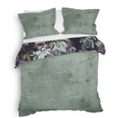 Heckett & Lane Heckett & Lane Scott Dekbedovertrek Dark Green 200x200/220