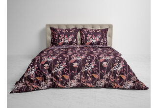 Heckett & Lane Revi - Housse de couette 240x200/220 Raisin Red