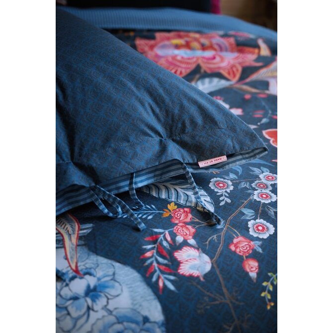 Pip Studio Tree of Life Dekbedovertrek - Donkerblauw 200 x 200/220 cm + 2x 60 x 70 cm