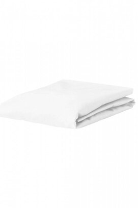 Essenza Premium Percale Topper Fitted Sheet 160x200 White