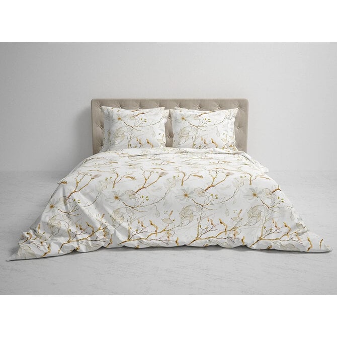 Heckett & Lane Dortea Housse de couette Flowy Natural 200x200/220