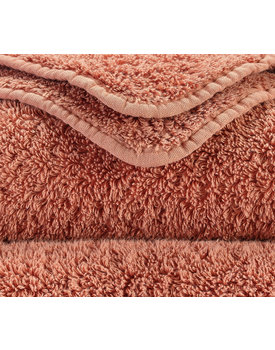 Abyss & Habidecor Super Pile Douchelaken 70x140 685 terracotta