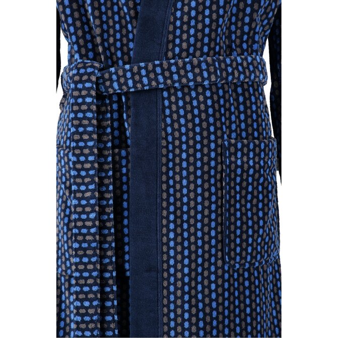 Cawö Peignoir homme 4851 bleu-gris 50