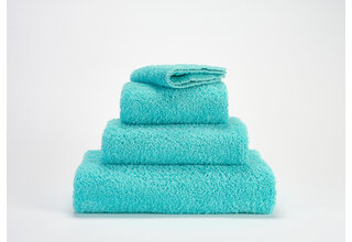 Abyss & Habidecor Super Pile Gastendoekje 30x50 370 turquoise