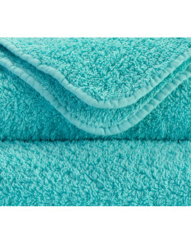 Abyss & Habidecor Super Pile Gastendoekje 30x50 370 turquoise