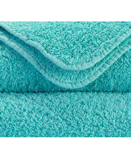 Abyss & Habidecor Super Pile Gastendoekje 30x50 370 turquoise