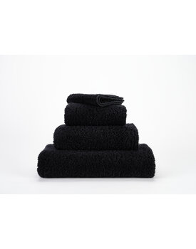 Abyss & Habidecor Super Pile Gezichtsdoekje 30x30 990 black