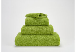 Abyss & Habidecor Serviette de bain Super Pile 55x100 165 vert pomme