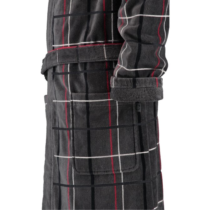 Cawö Peignoir homme 4853 anthrazit 56