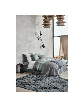 Vandyck Pure 10 G.Dyed Steelgrey Bedsprei 260X260