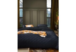Essenza Minte housse de couette Nightblue 2p set 200x220