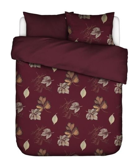 Essenza Elin Dekbedovertrek 200x220+2/60x70 Wine red