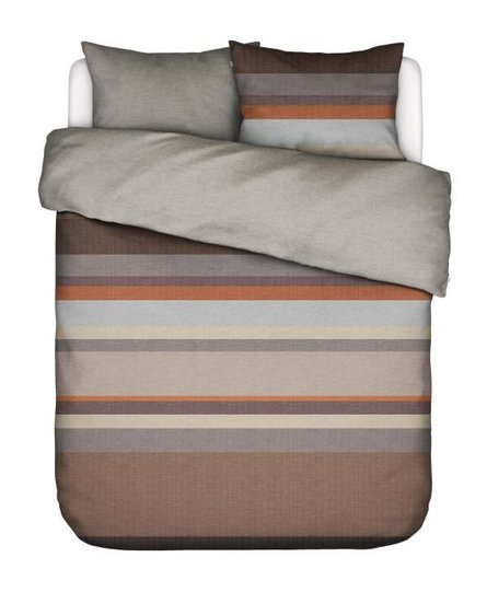 Essenza Kim duvet dekbedovertrek 2p set 200x220 Brown