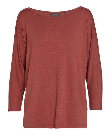 Essenza Donna Uni Top 3/4 sleeve S Marsala