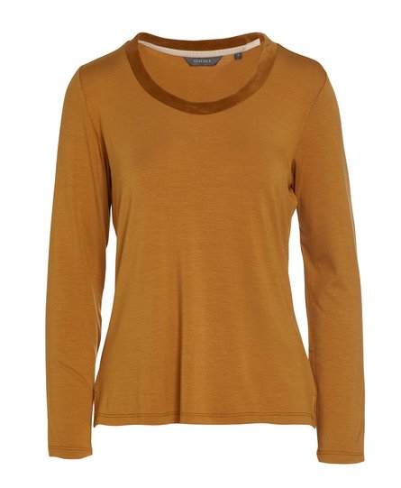 Essenza Luyza Uni Top Long Sleeve L Cashew