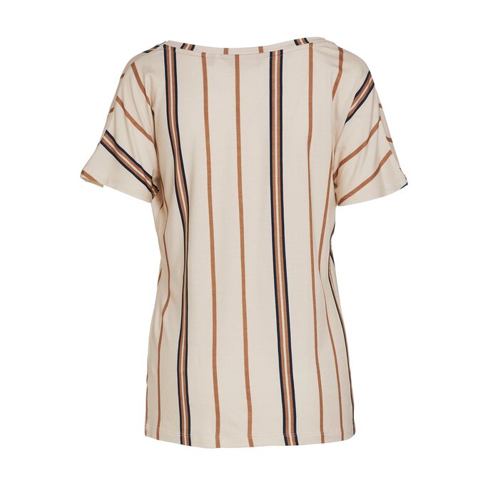 Essenza Ellen Meryl Top Short Sleeve L Vanilla