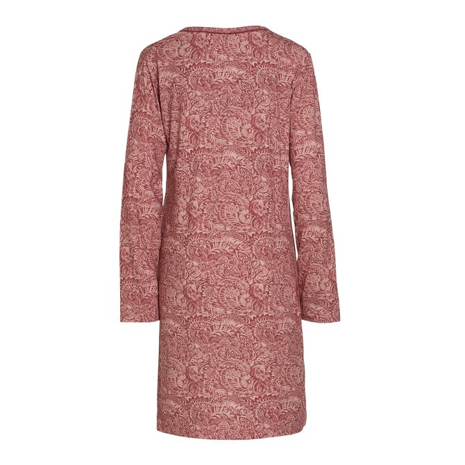 Essenza Emmy Halle Chemise de nuit à manches longues XL Rose