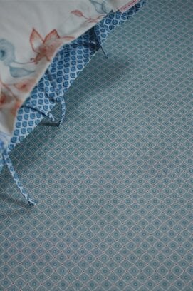 Drap-housse Pip Studio Startile - Light Blue 140 x 200 cm hauteur des coins : 25