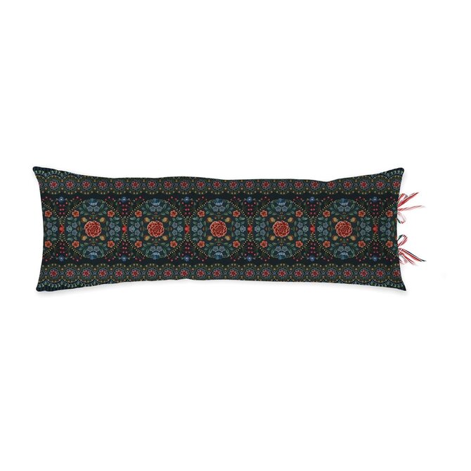 Pip Studio Forest Carpet Rechthoekig Sierkussen - Donkerblauw 30 x 90 cm