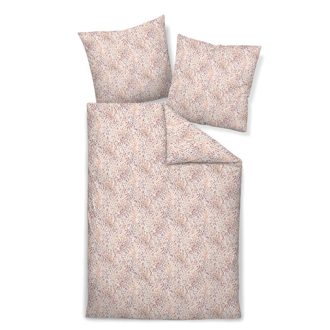Janine Enveloppe de couette Milano 45028/05 Koralle 140x200/220